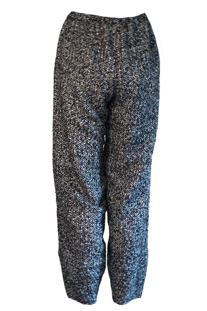 Out of Xile Italian Tweed Trousers Natural