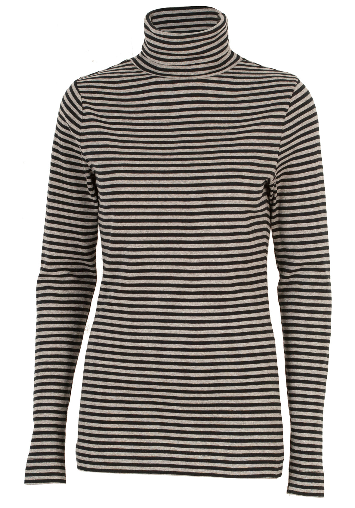 Two Danes Agnes Roll Neck Grey and Black