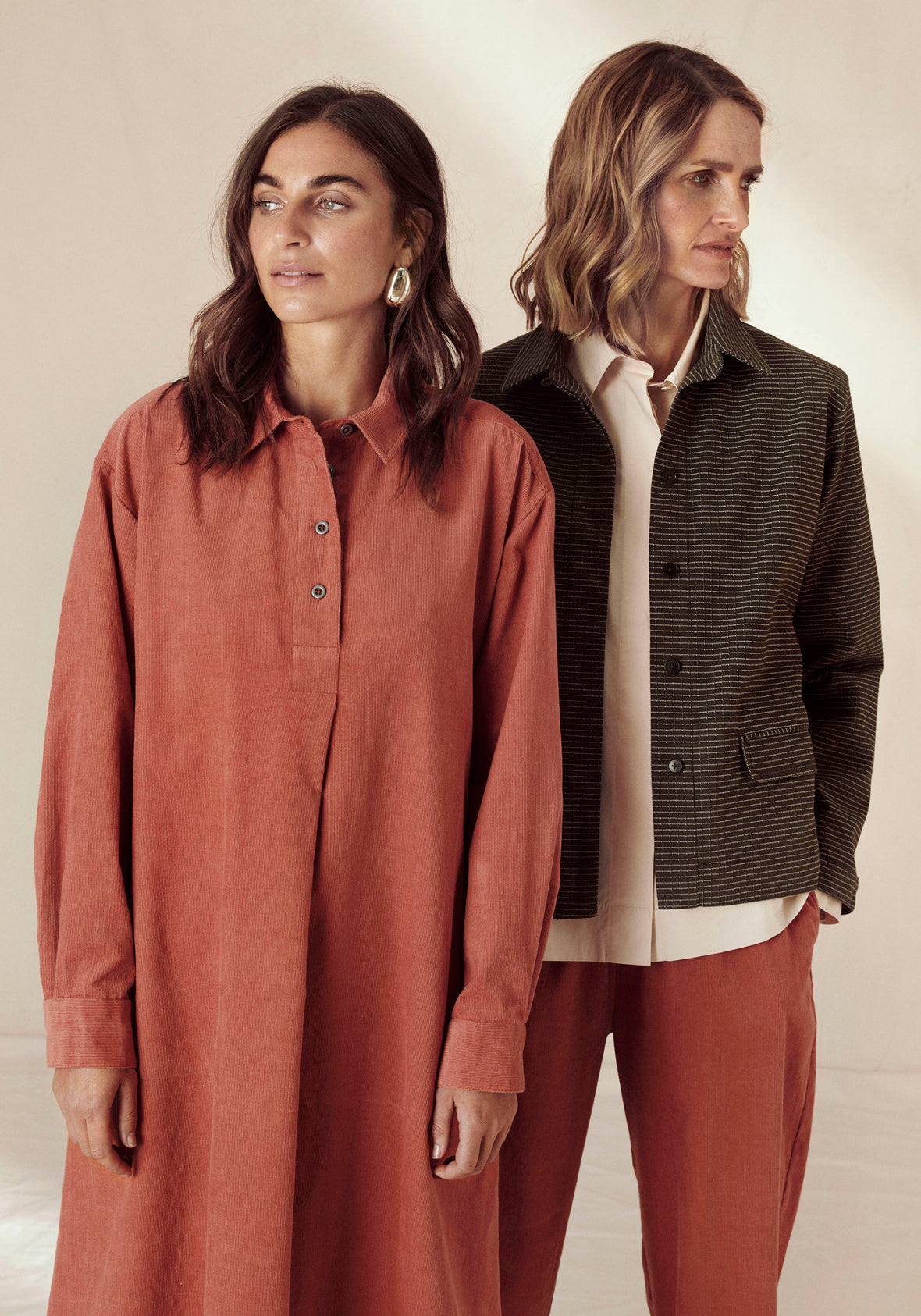Two Danes Cynthia Dress Terracotta