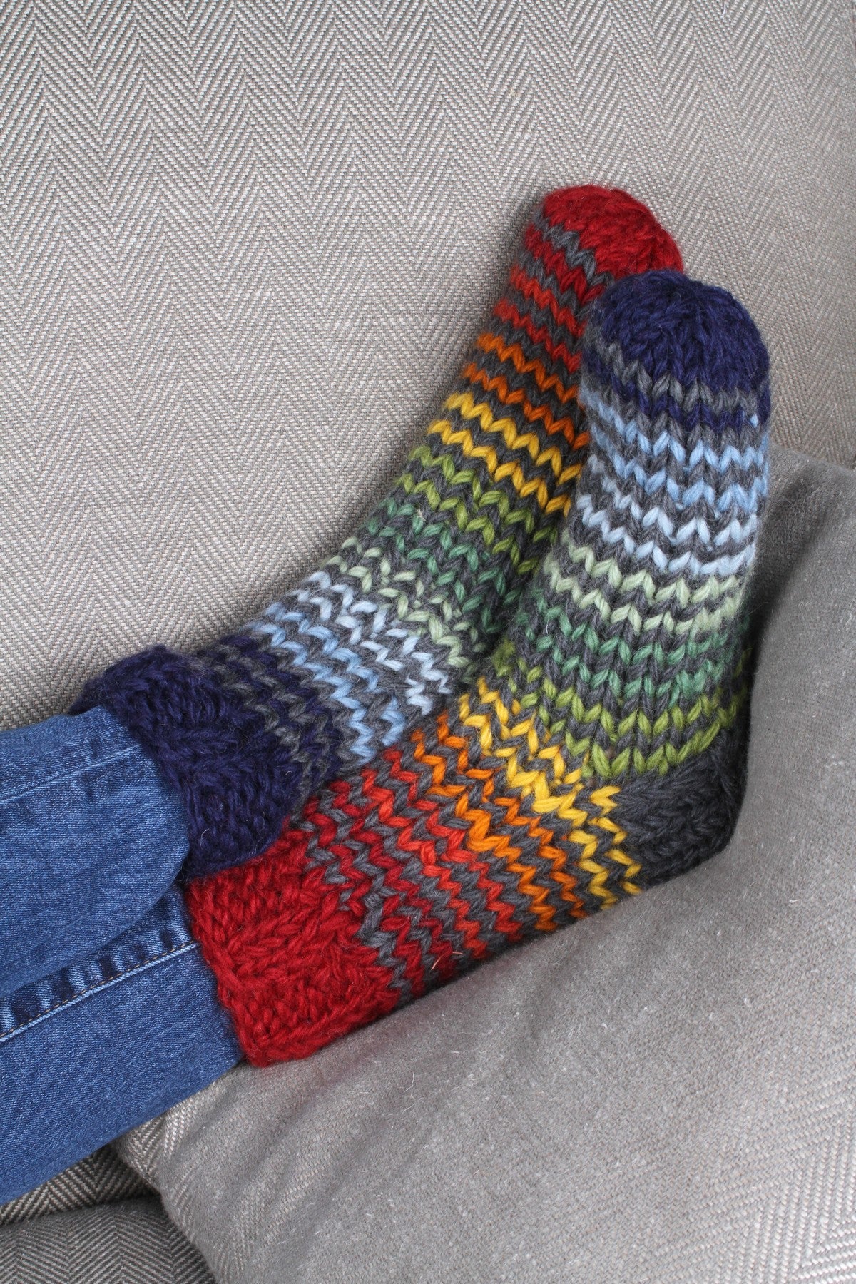 Pachamama Vancouver Sofa Socks Grey