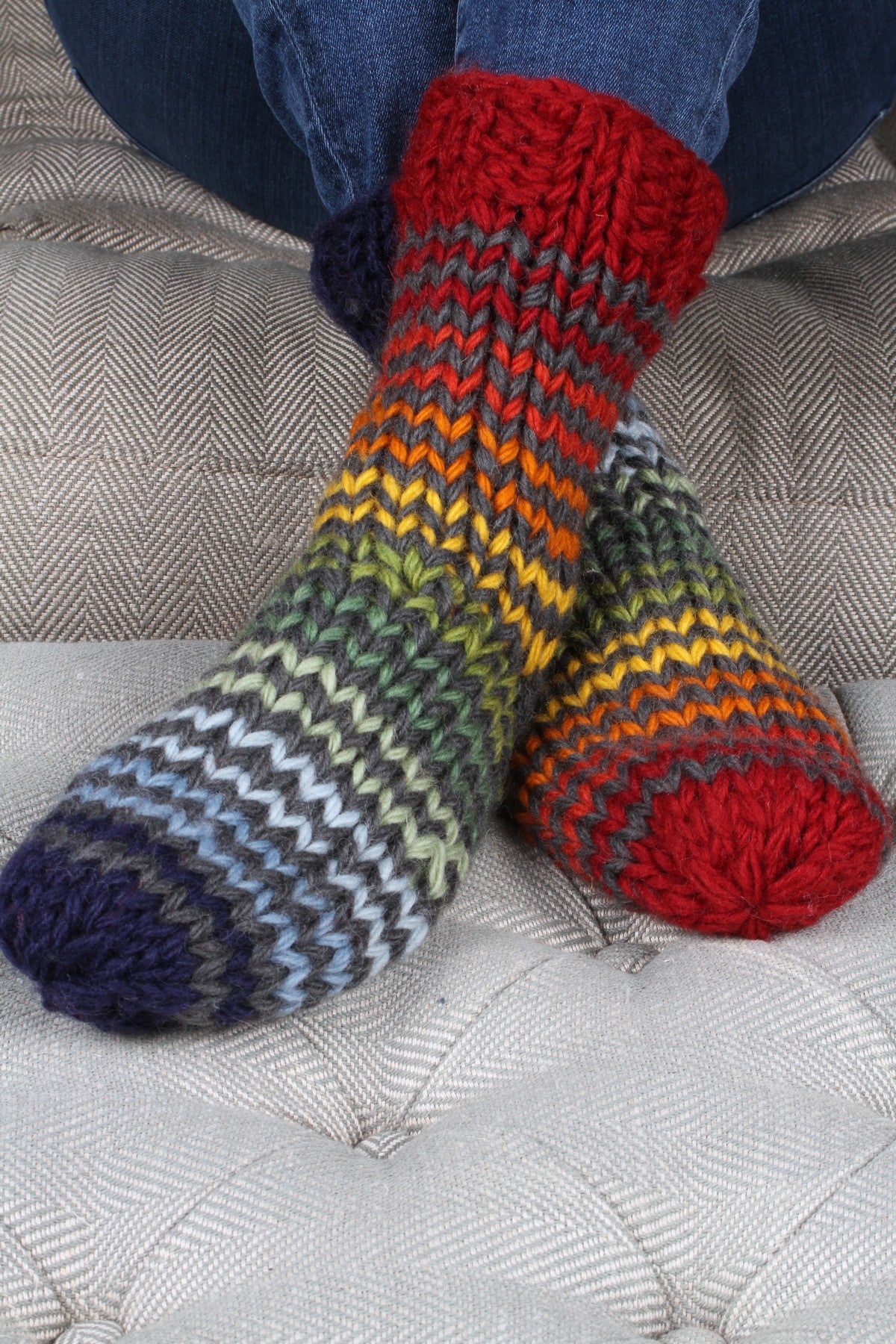Pachamama Vancouver Sofa Socks Grey