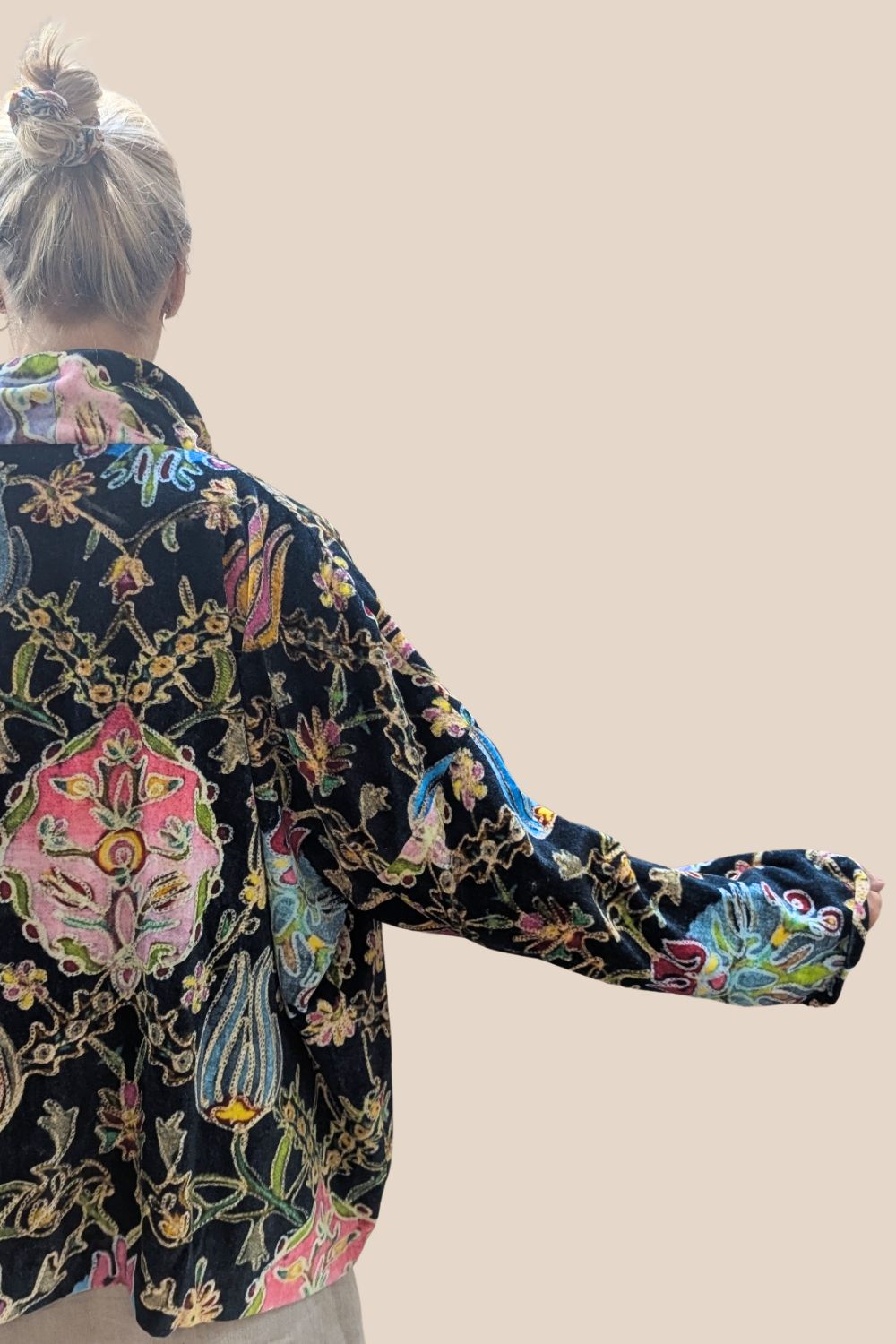 Cotton Velvet Fantasy Salome Jacket