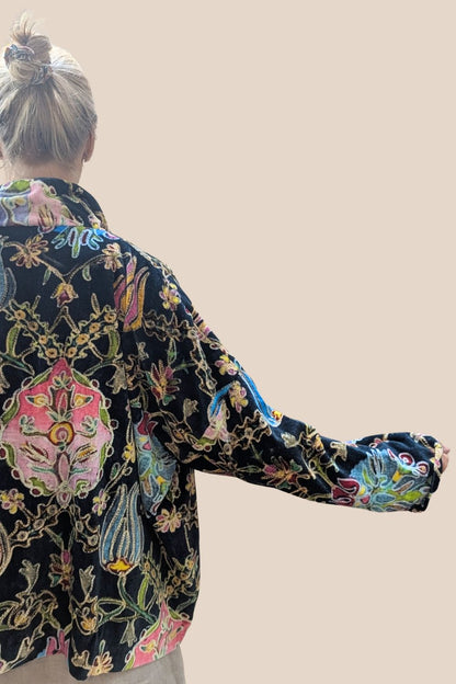 Cotton Velvet Fantasy Salome Jacket