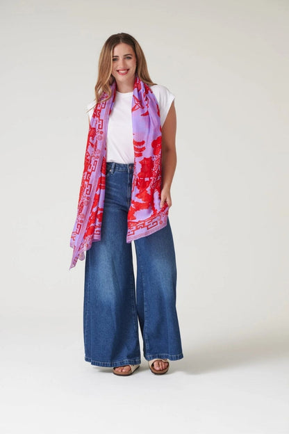 Giant Willow Print Scarf