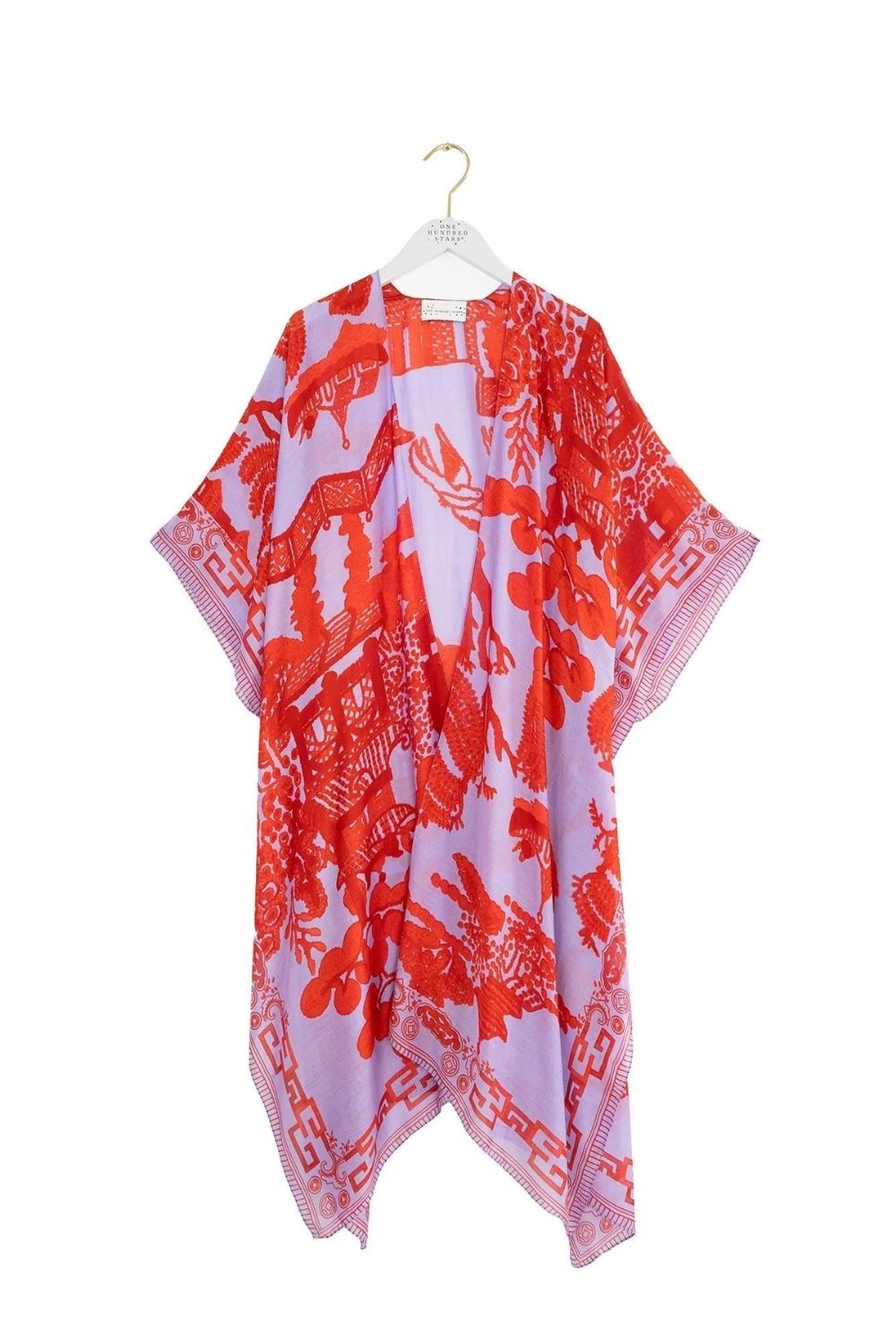 Giant Willow Print Throwover