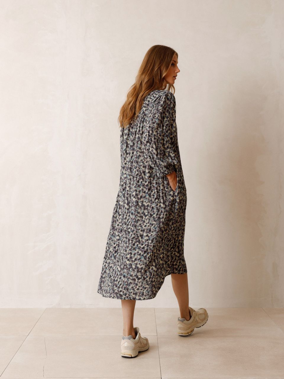 Indi & Cold Lichen Shirt Dress Vanilla