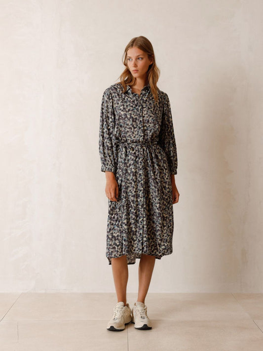 Indi & Cold Lichen Shirt Dress Vanilla