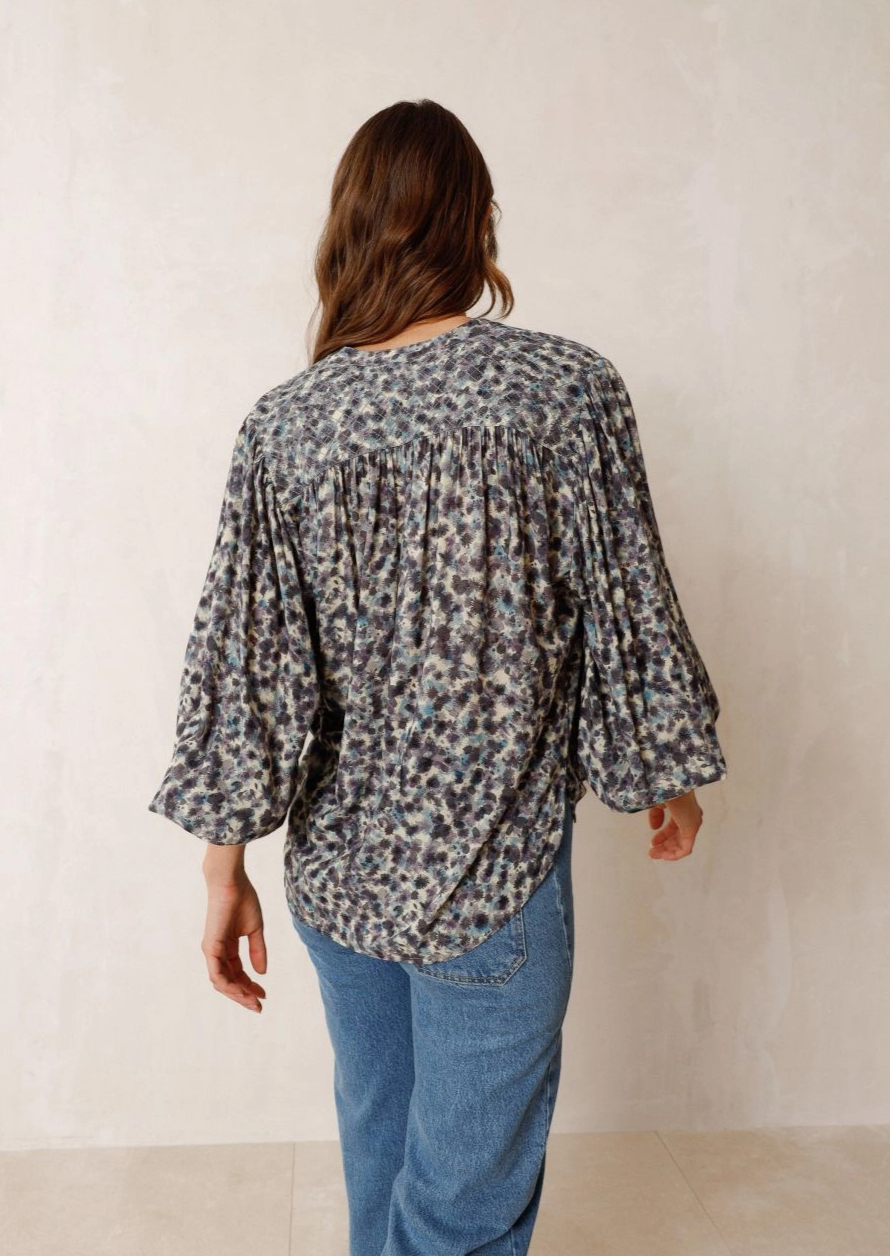 Indi & Cold Tessa Balloon Sleeve Shirt 