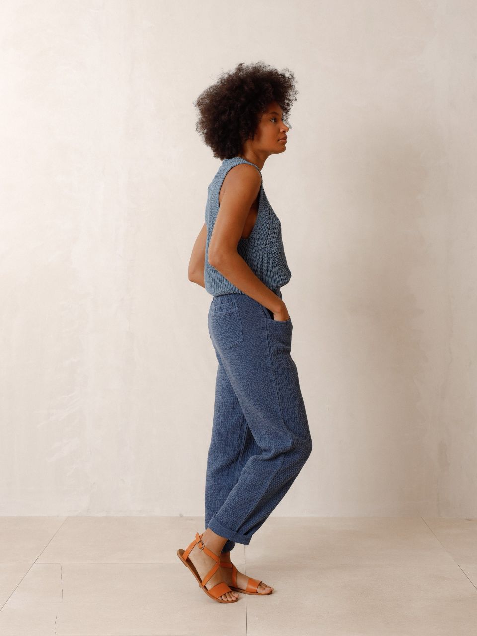 Indi & Cold Americana Trousers Amatista
