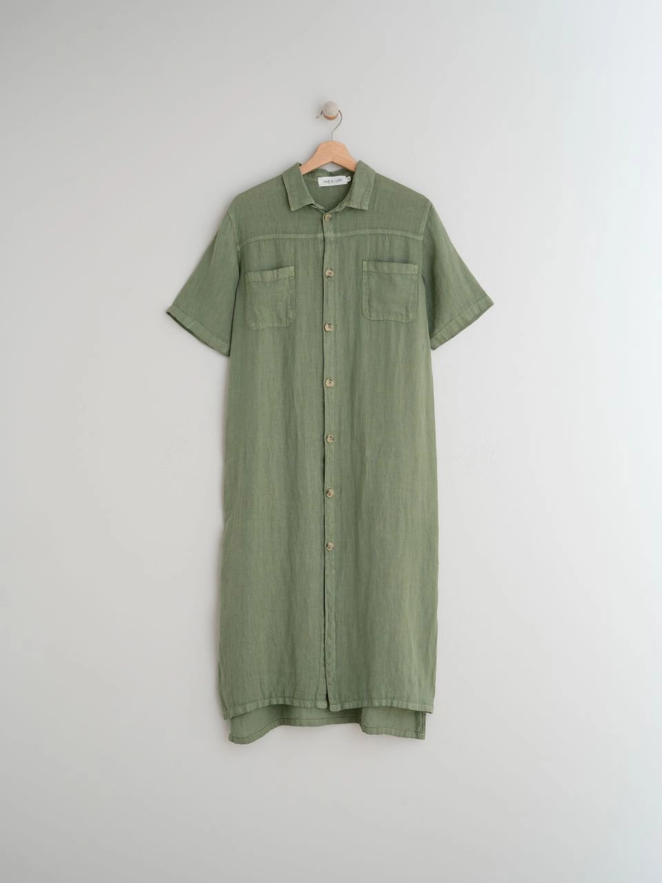Indi & Cold Basilico Linen Dress 