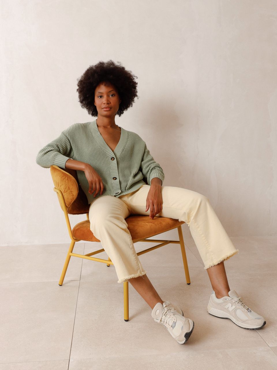 Indi & Cold Men's Style Cardigan Mint