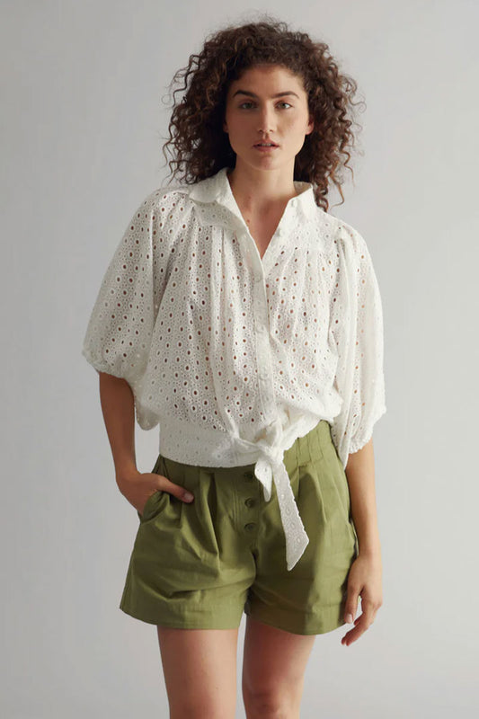 Komodo Magic Cotton Blouse Off White White