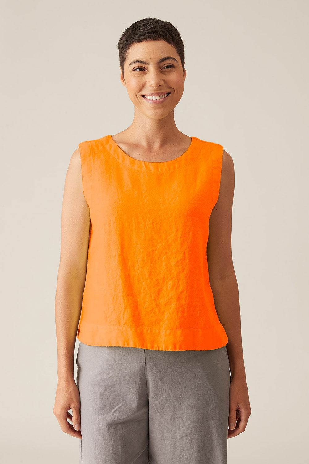 Shell Linien Linen Wide Facing Shell Top – Jessie Juniper