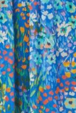 Sahara Wild Garden Dress Blue 