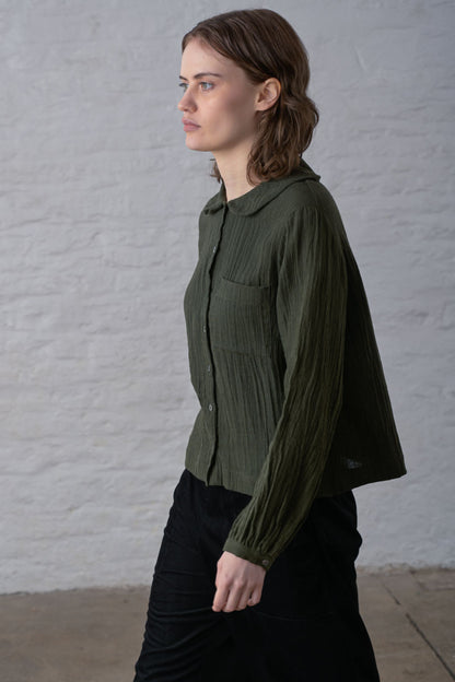 Jolene Pinstripe Casual Shirt