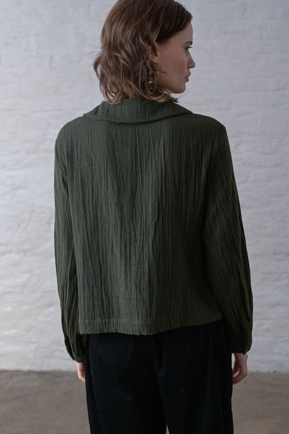 Jolene Pinstripe Casual Shirt