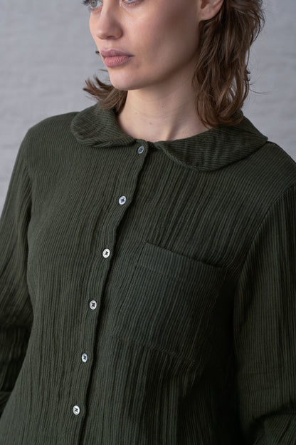 Jolene Pinstripe Casual Shirt