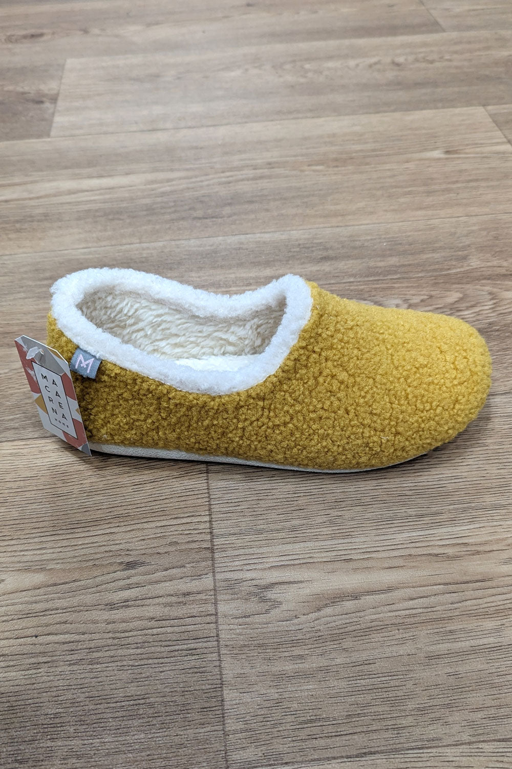 Macarena Kela Donkey Slippers Mostaza Yellow