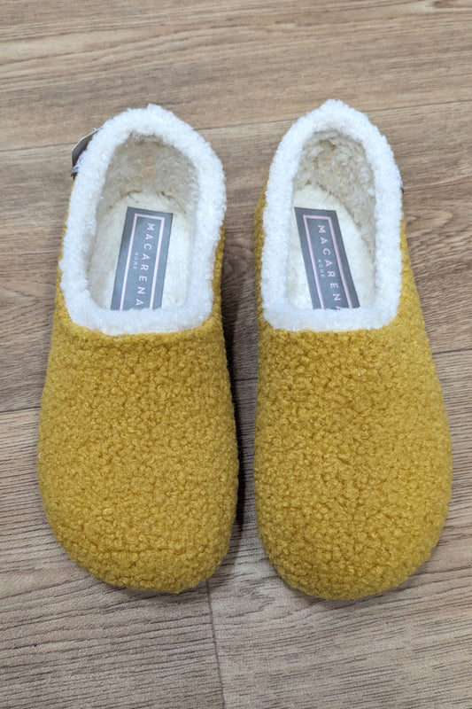Macarena Kela Donkey Slippers Mostaza Yellow