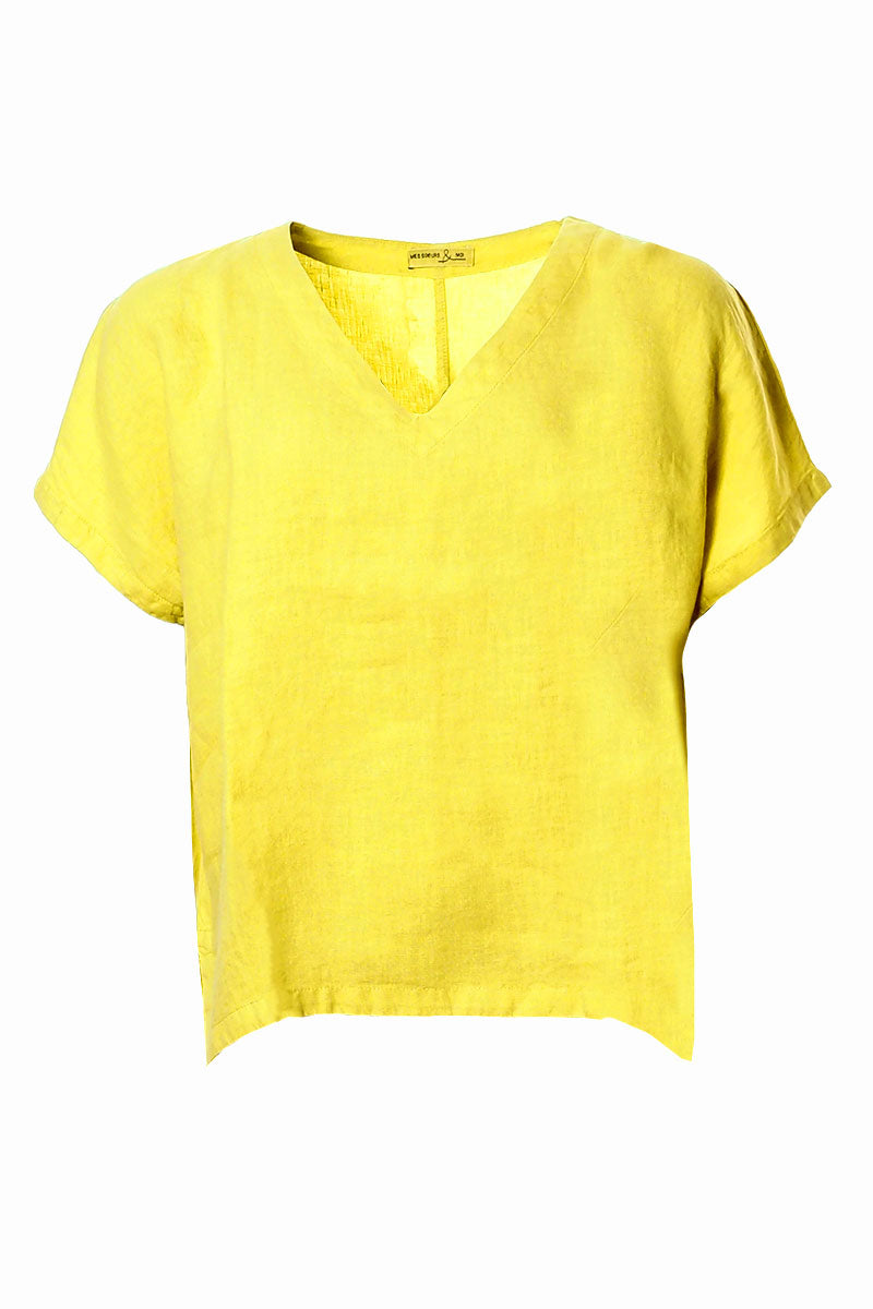 Mes Soeurs et Moi Active Top Lemonade Yellow
